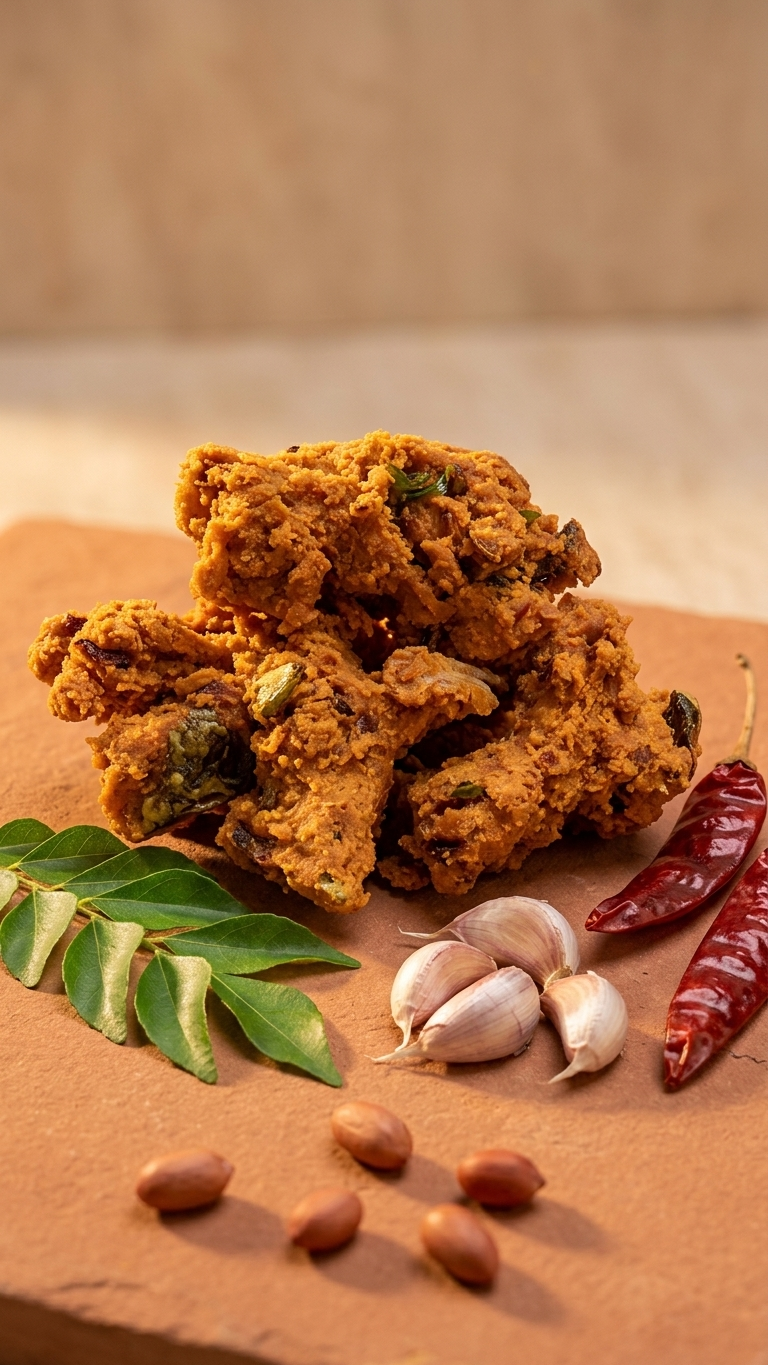 Another photoshoot angle of pakoda